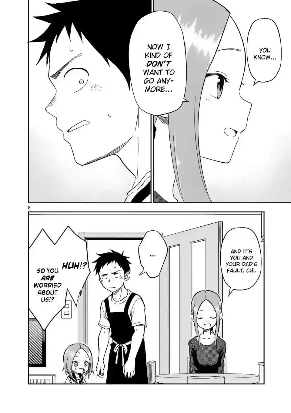 Karakai Jouzu no (Moto) Takagi san Ch. 158