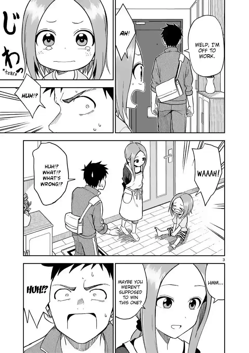 Karakai Jouzu no (Moto) Takagi san Ch. 159