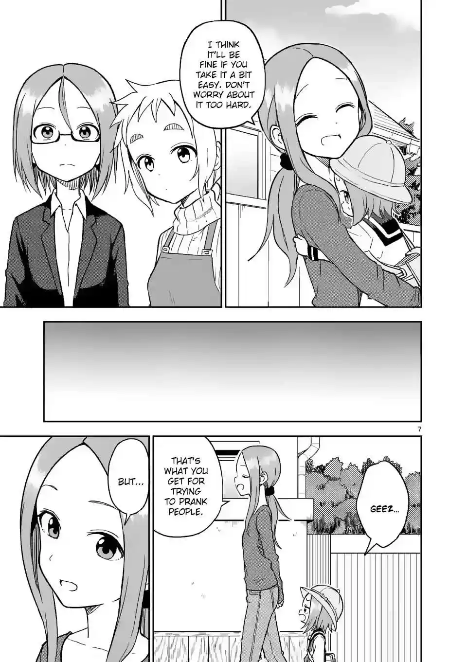 Karakai Jouzu no (Moto) Takagi san Ch. 160