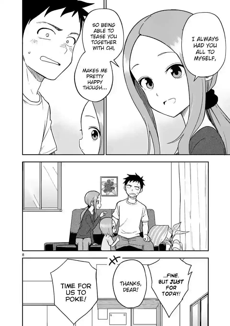 Karakai Jouzu no (Moto) Takagi san Ch. 161
