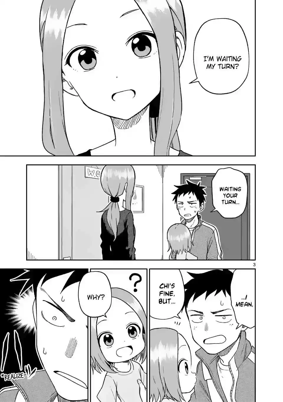 Karakai Jouzu no (Moto) Takagi san Ch. 162