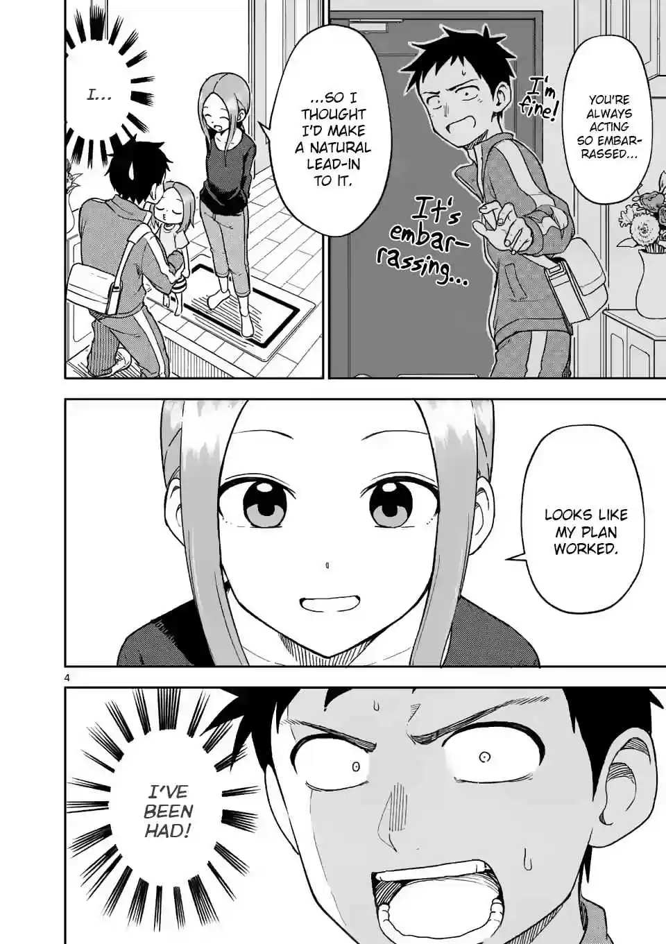 Karakai Jouzu no (Moto) Takagi san Ch. 162