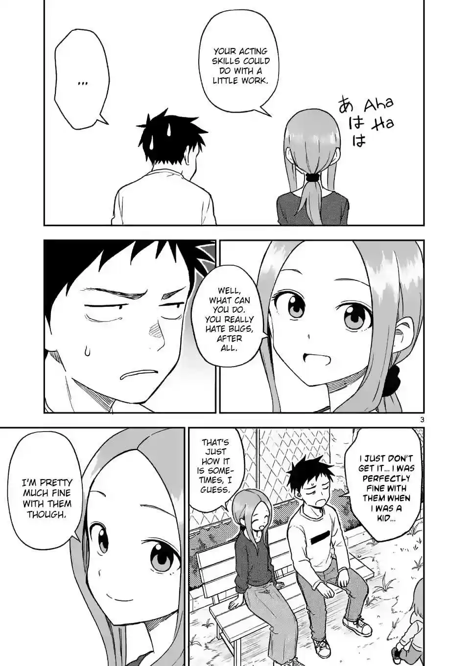 Karakai Jouzu no (Moto) Takagi san Ch. 163