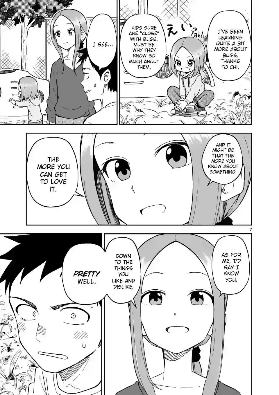 Karakai Jouzu no (Moto) Takagi san Ch. 163
