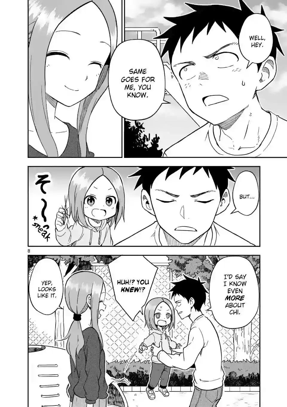 Karakai Jouzu no (Moto) Takagi san Ch. 163