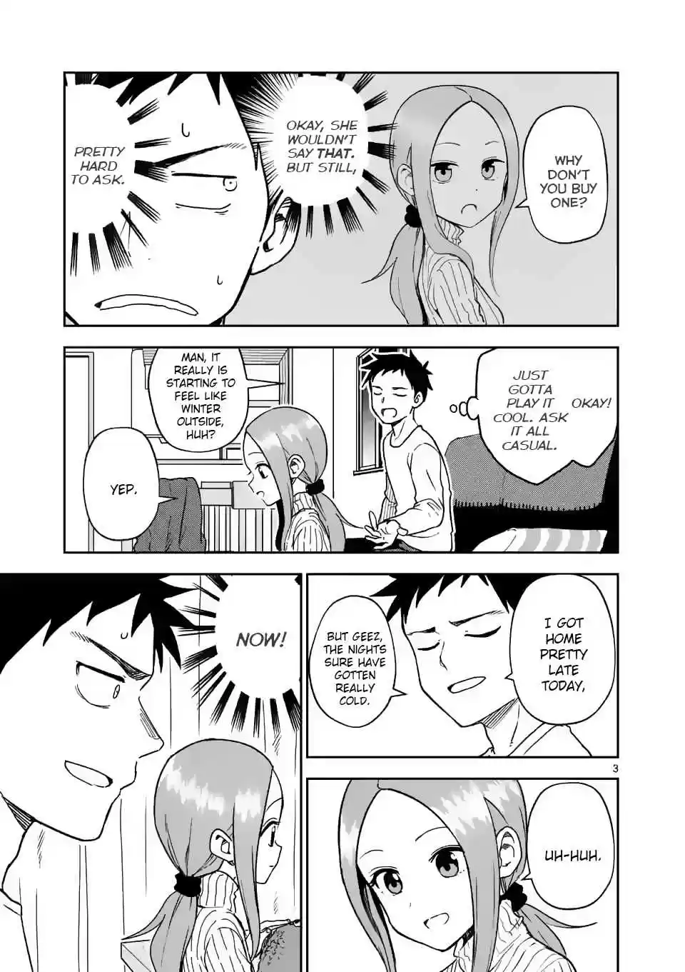 Karakai Jouzu no (Moto) Takagi san Ch. 164