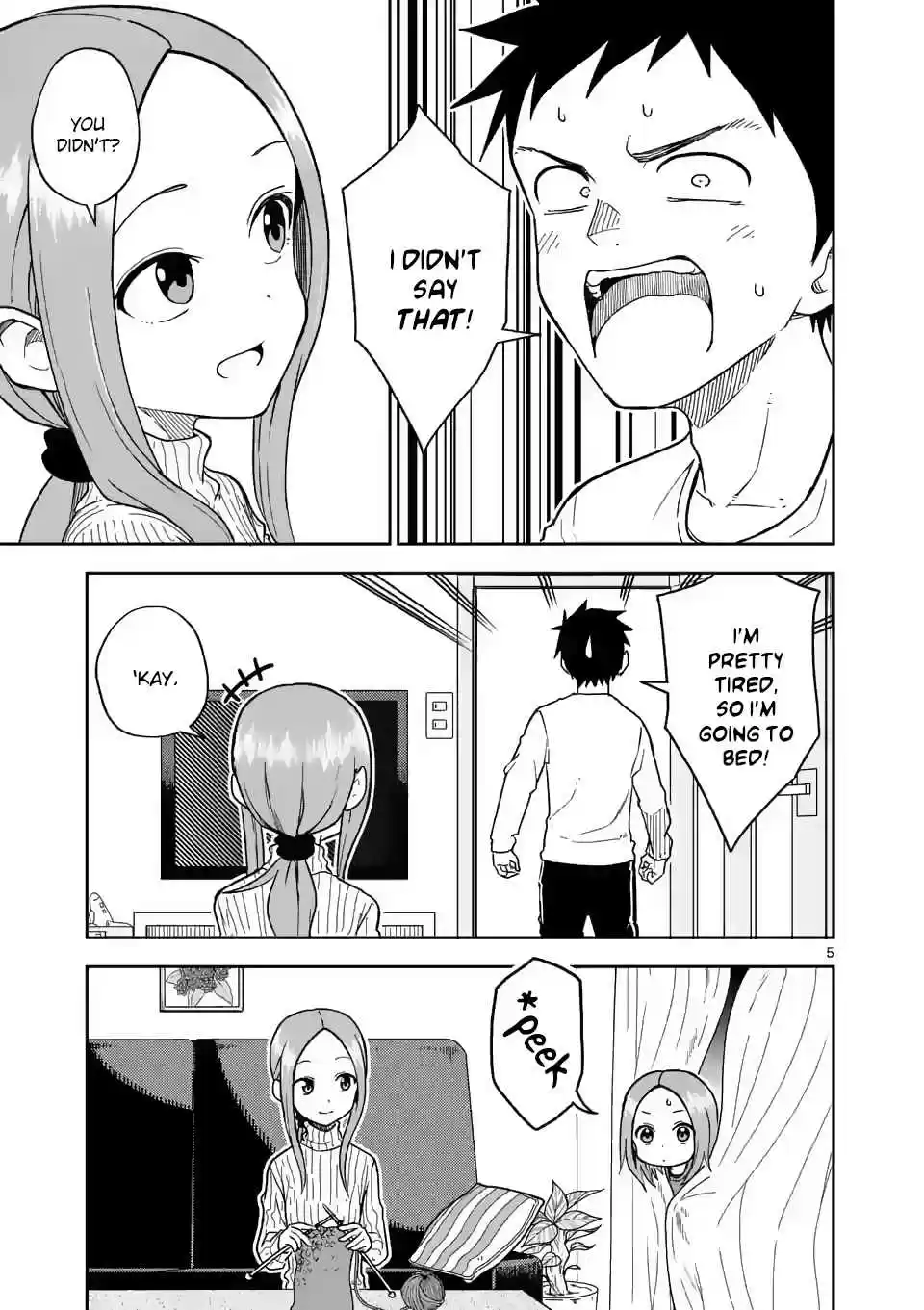 Karakai Jouzu no (Moto) Takagi san Ch. 164