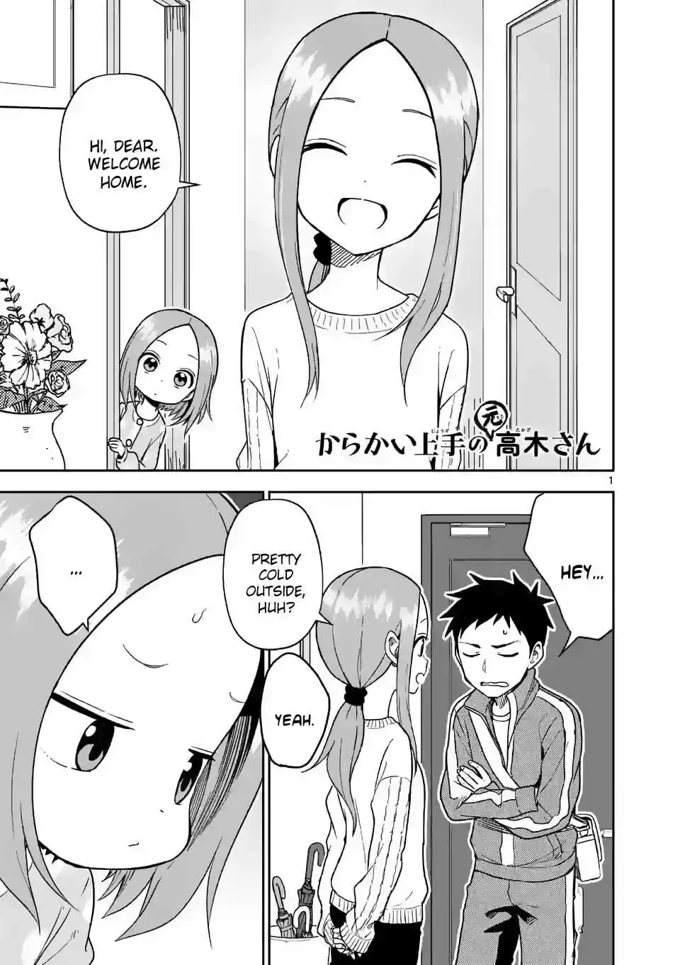 Karakai Jouzu no (Moto) Takagi san Ch. 165