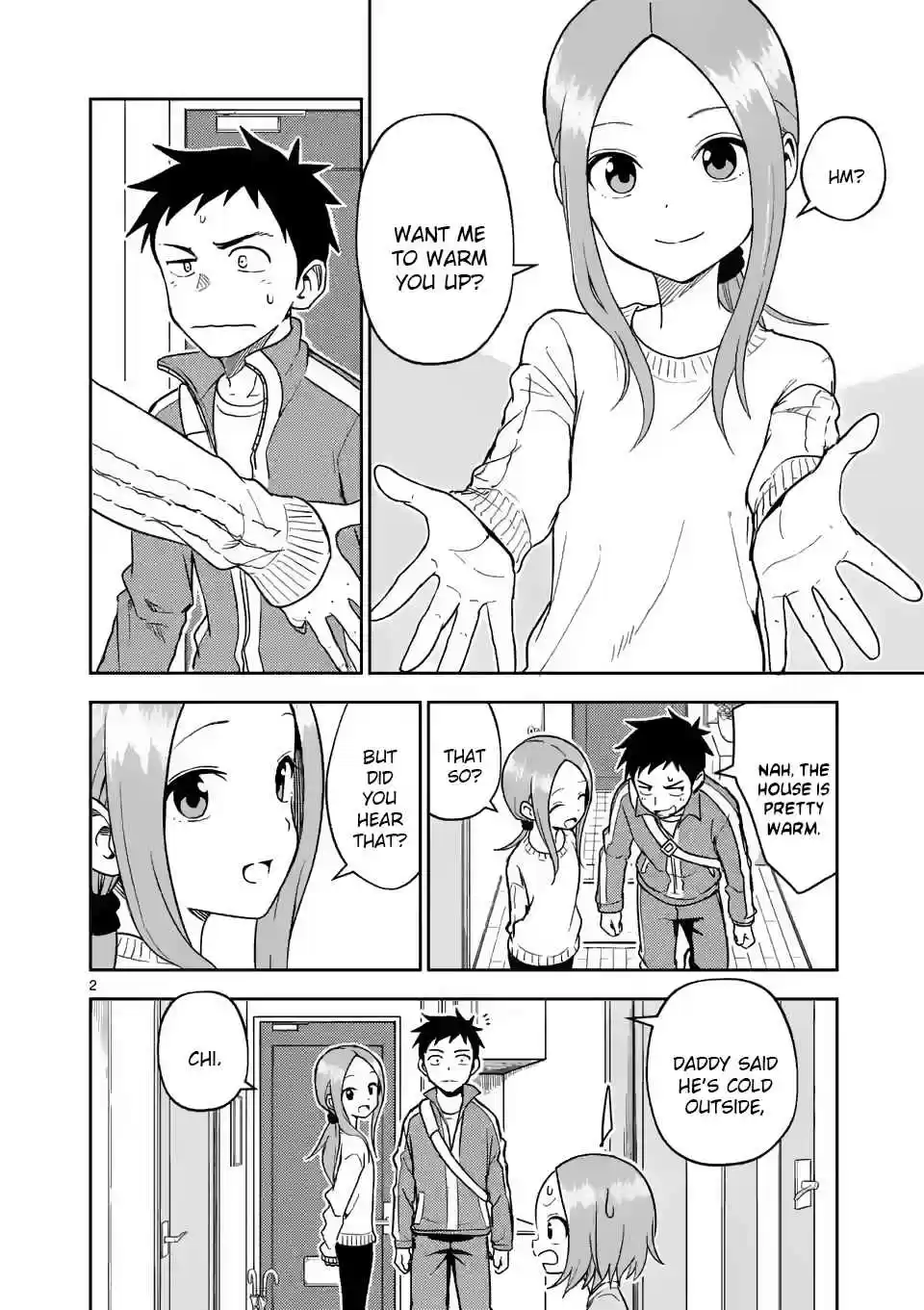 Karakai Jouzu no (Moto) Takagi san Ch. 165