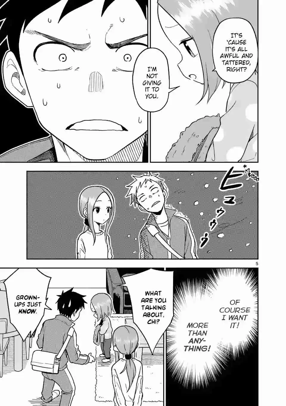 Karakai Jouzu no (Moto) Takagi san Ch. 165