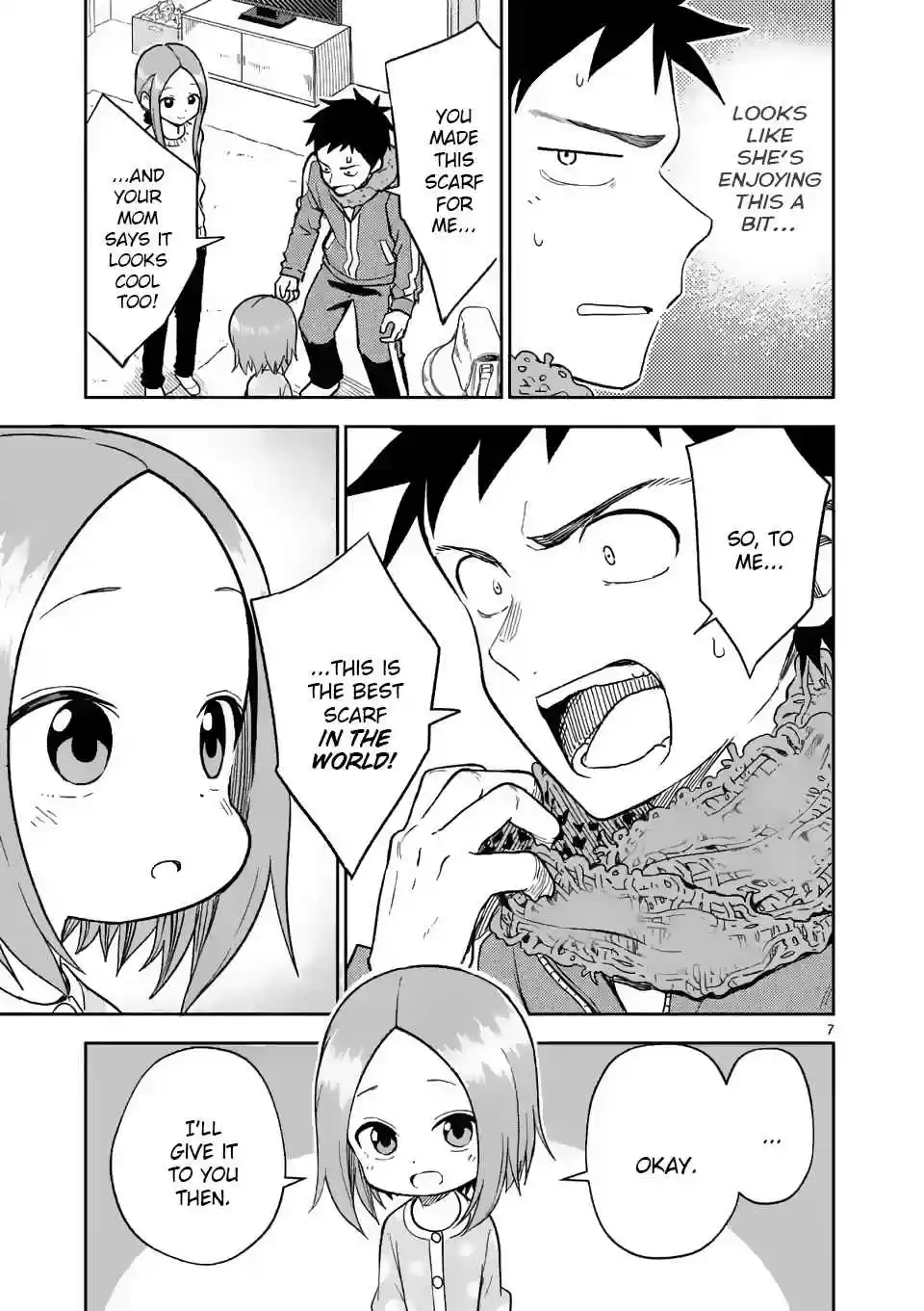 Karakai Jouzu no (Moto) Takagi san Ch. 165