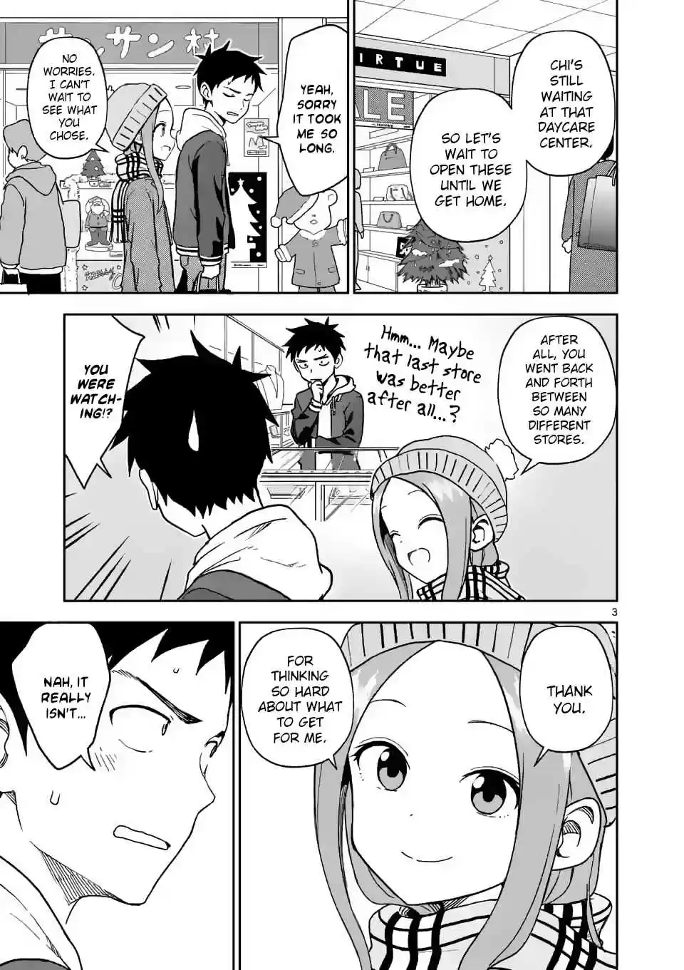 Karakai Jouzu no (Moto) Takagi san Ch. 166