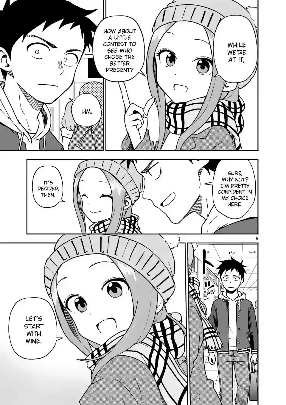 Karakai Jouzu no (Moto) Takagi san Ch. 166