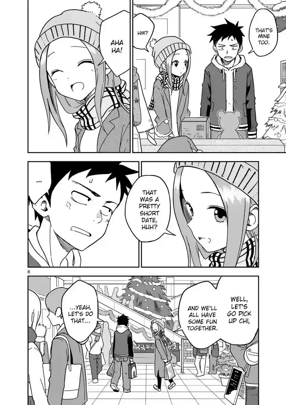 Karakai Jouzu no (Moto) Takagi san Ch. 166