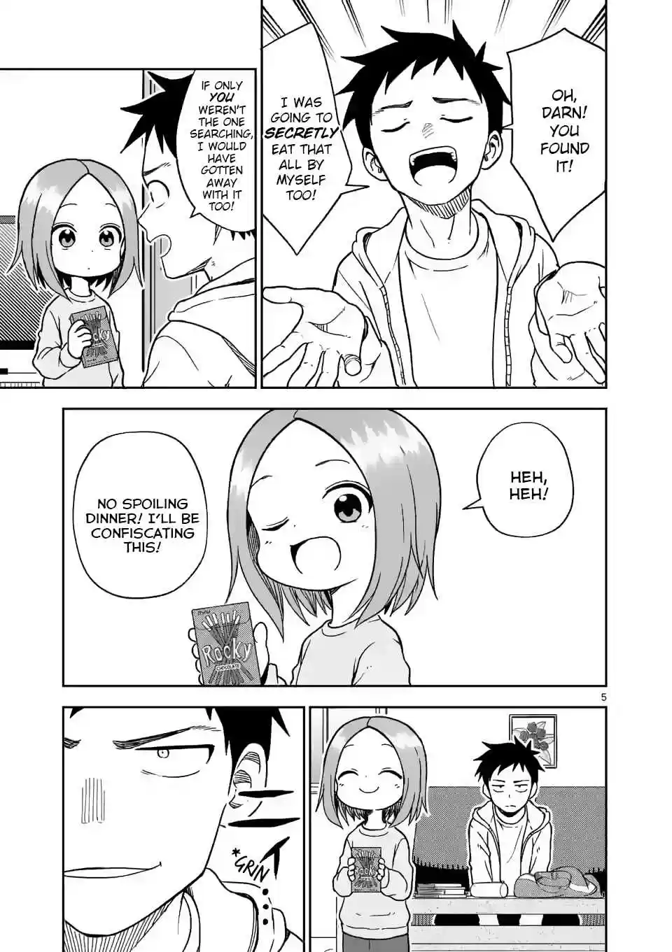 Karakai Jouzu no (Moto) Takagi san Ch. 168