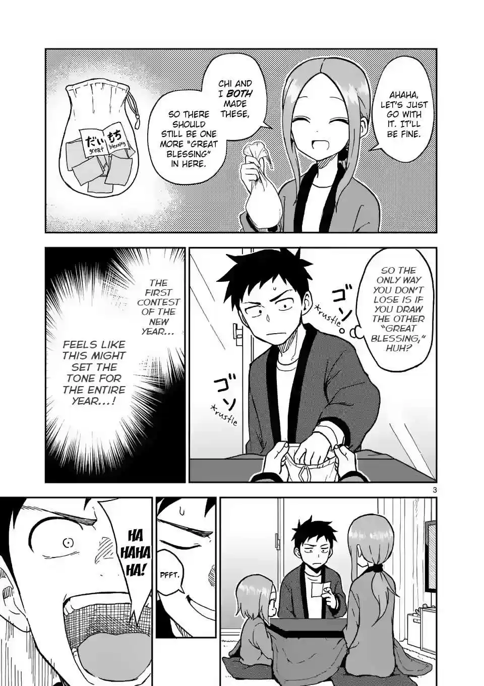 Karakai Jouzu no (Moto) Takagi san Ch. 169