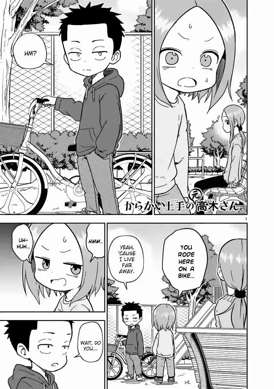 Karakai Jouzu no (Moto) Takagi san Ch. 171