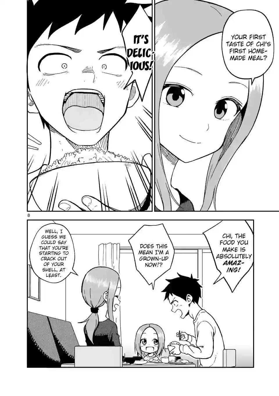 Karakai Jouzu no (Moto) Takagi san Ch. 174