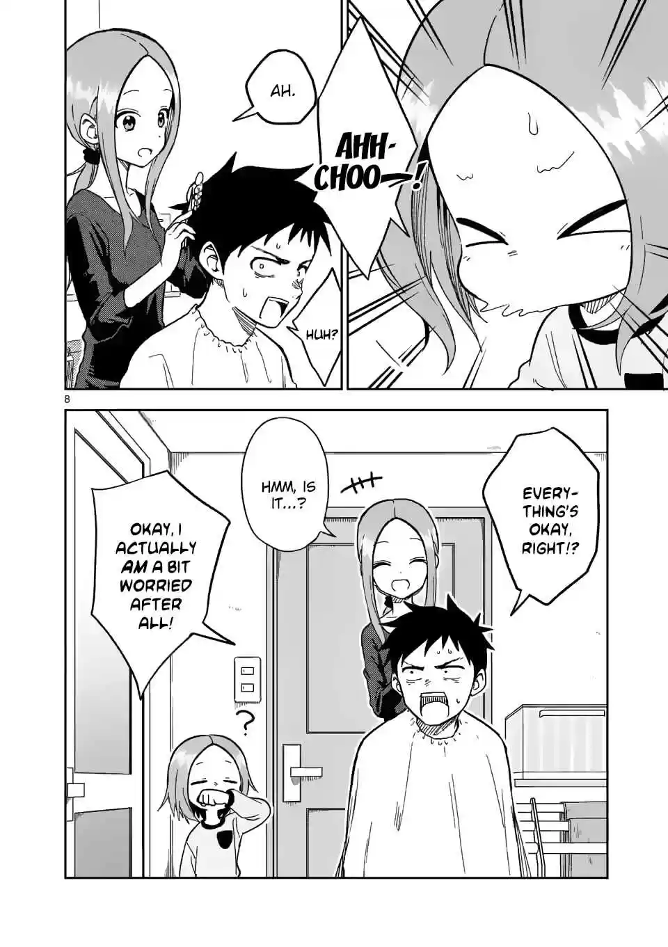 Karakai Jouzu no (Moto) Takagi san Ch. 175