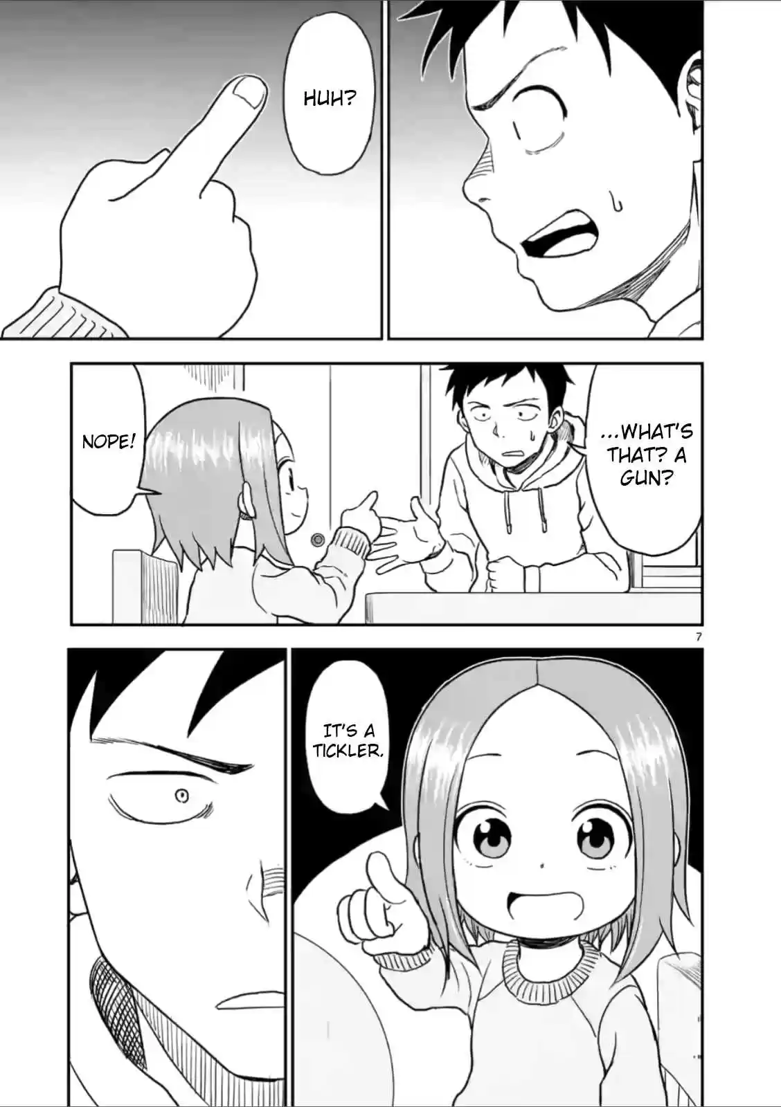 Karakai Jouzu no (Moto) Takagi san Ch. 27