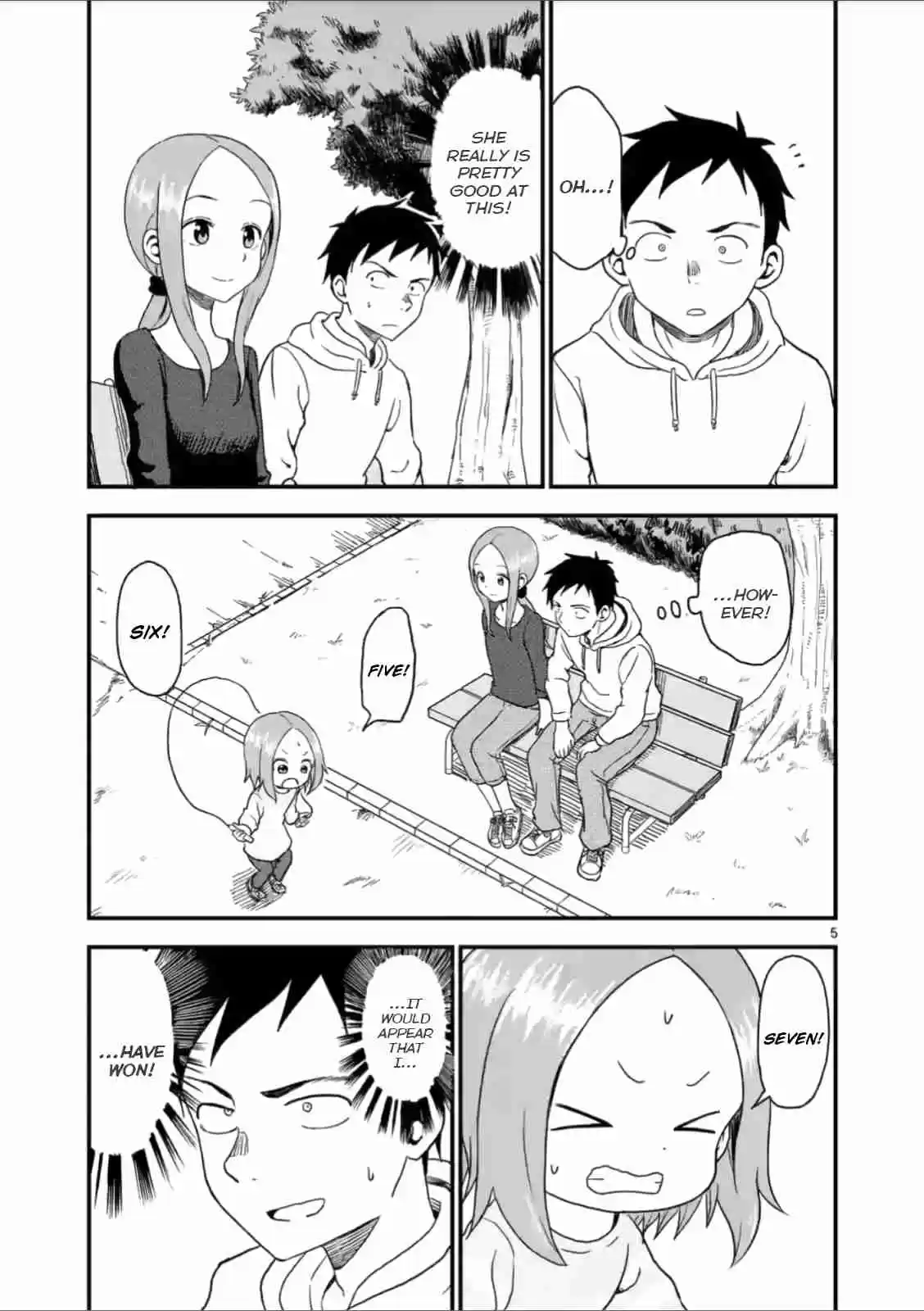 Karakai Jouzu no (Moto) Takagi san Ch. 33