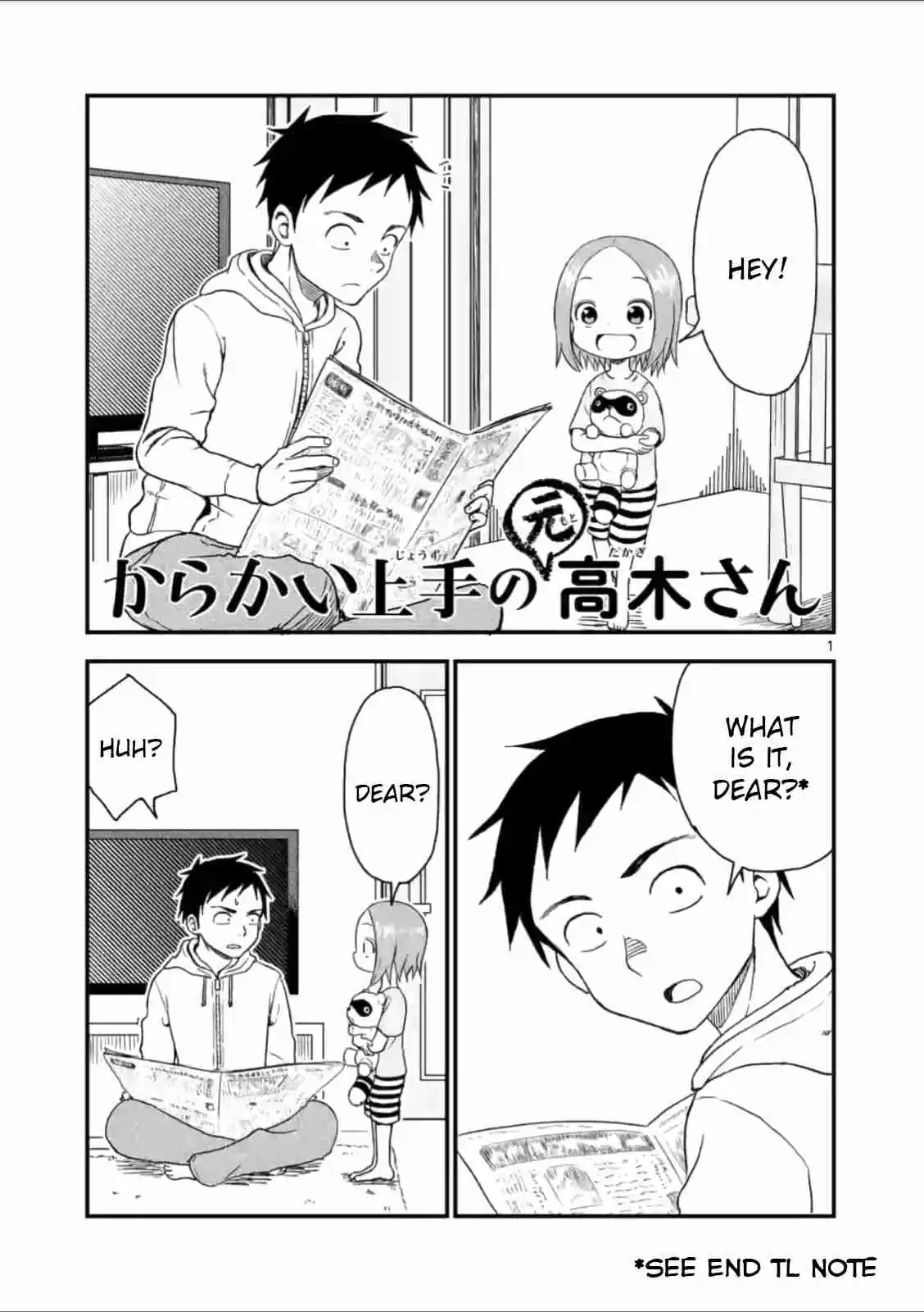 Karakai Jouzu no (Moto) Takagi san Ch. 36