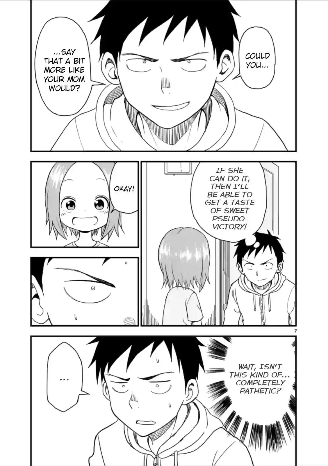 Karakai Jouzu no (Moto) Takagi san Ch. 36