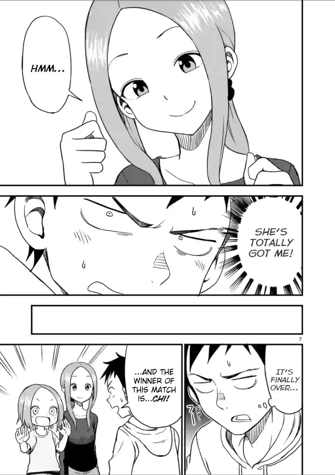 Karakai Jouzu no (Moto) Takagi san Ch. 37