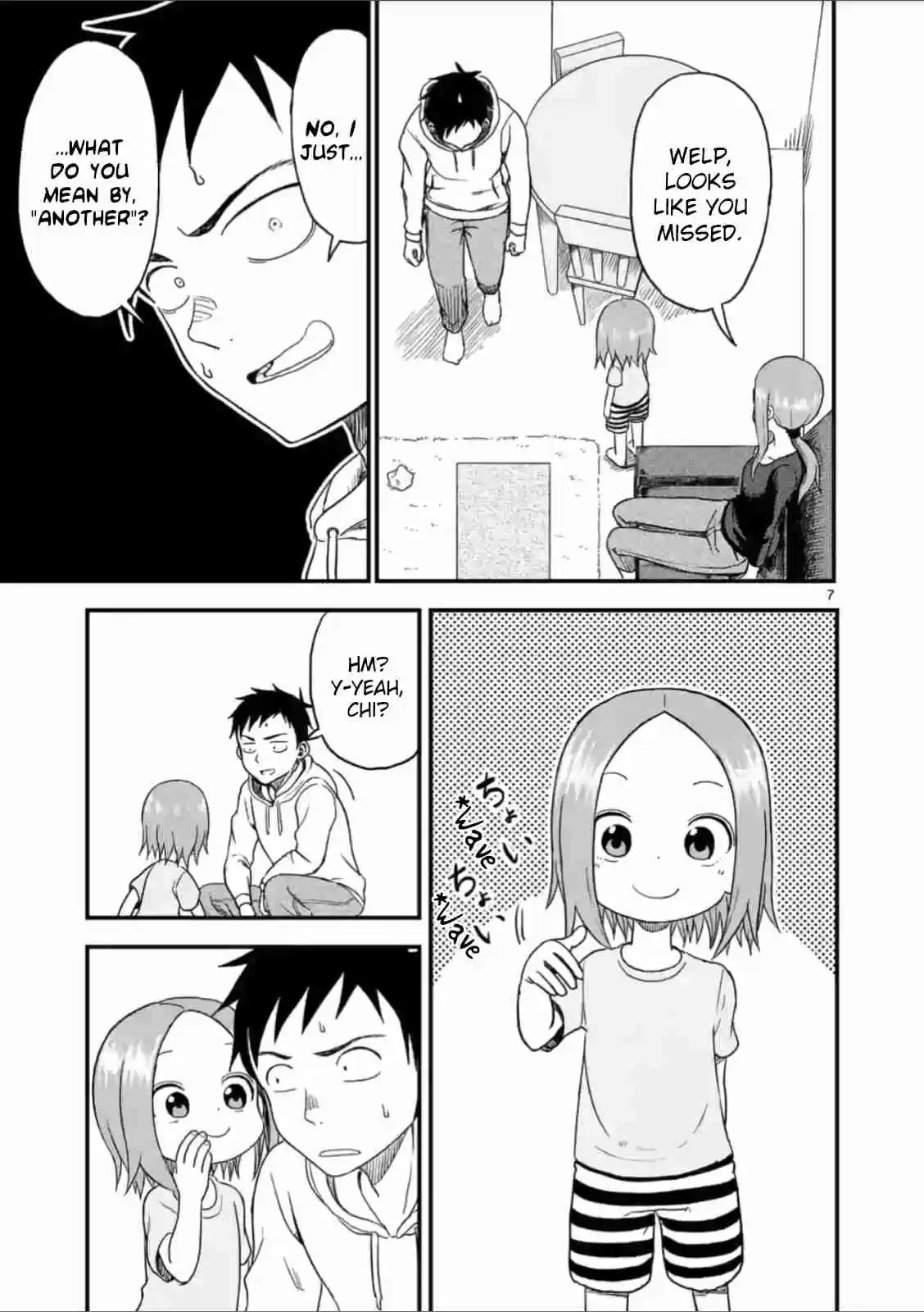Karakai Jouzu no (Moto) Takagi san Ch. 38