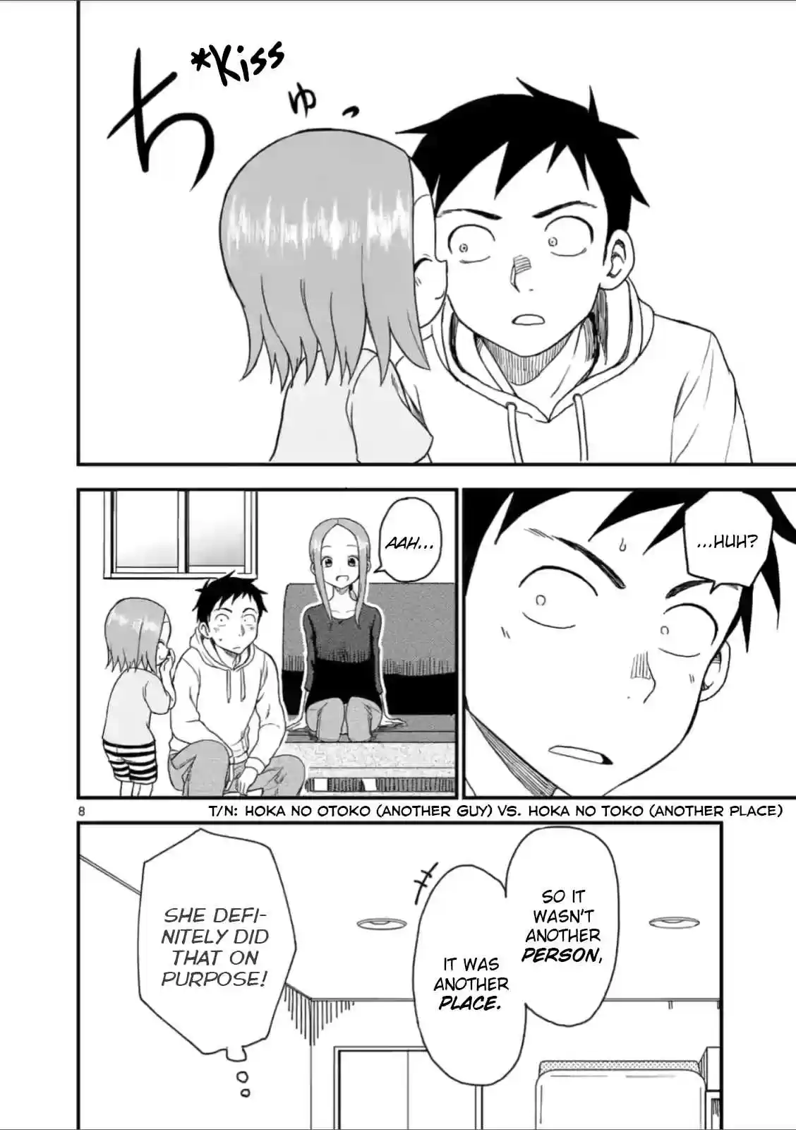 Karakai Jouzu no (Moto) Takagi san Ch. 38