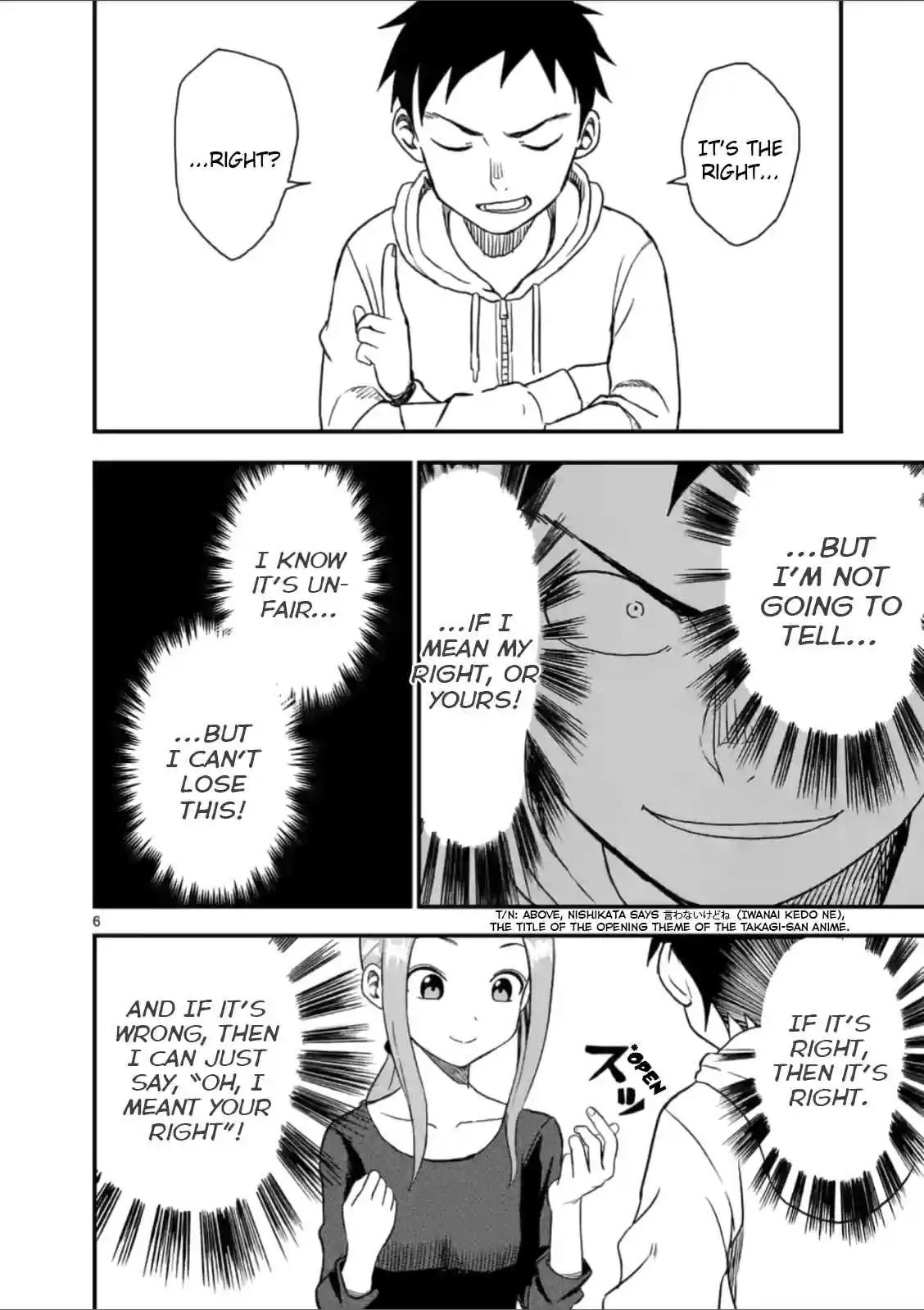 Karakai Jouzu no (Moto) Takagi san Ch. 39