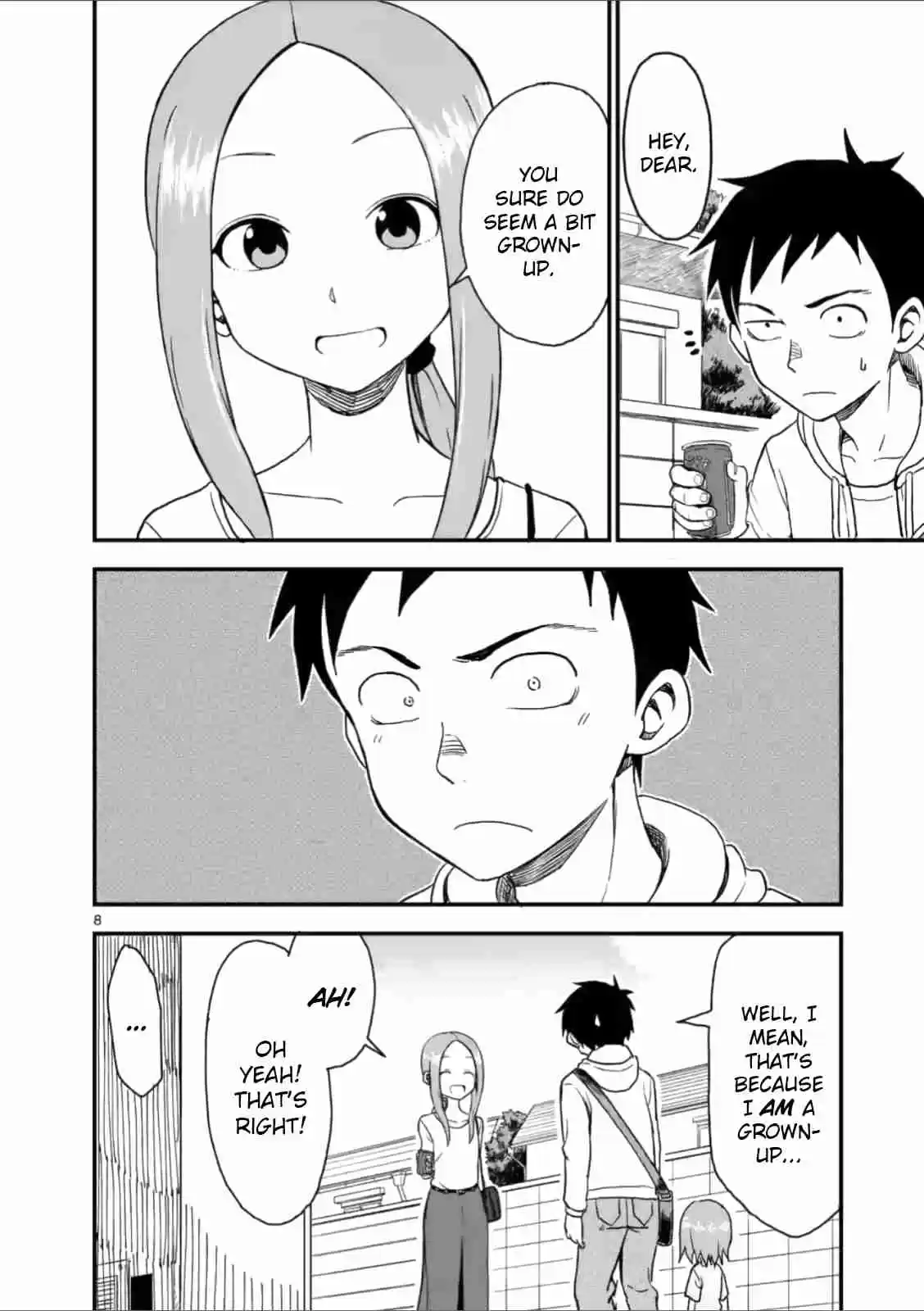 Karakai Jouzu no (Moto) Takagi san Ch. 40