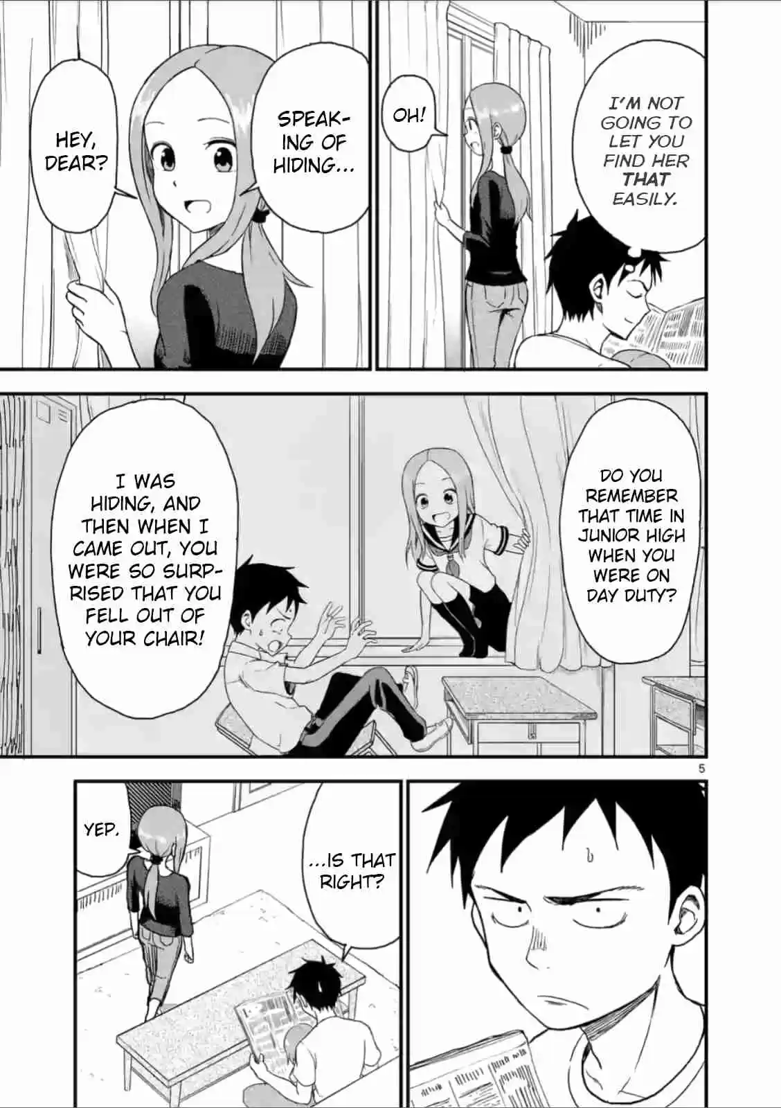 Karakai Jouzu no (Moto) Takagi san Ch. 41
