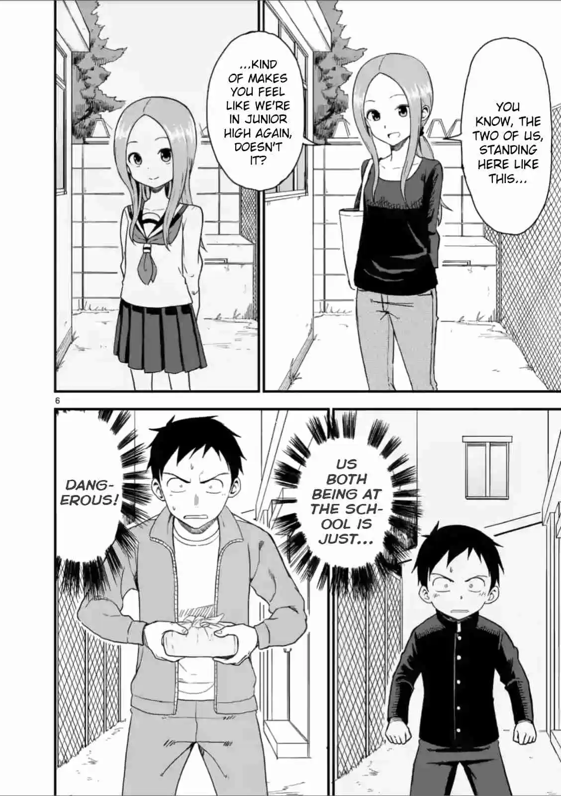 Karakai Jouzu no (Moto) Takagi san Ch. 42