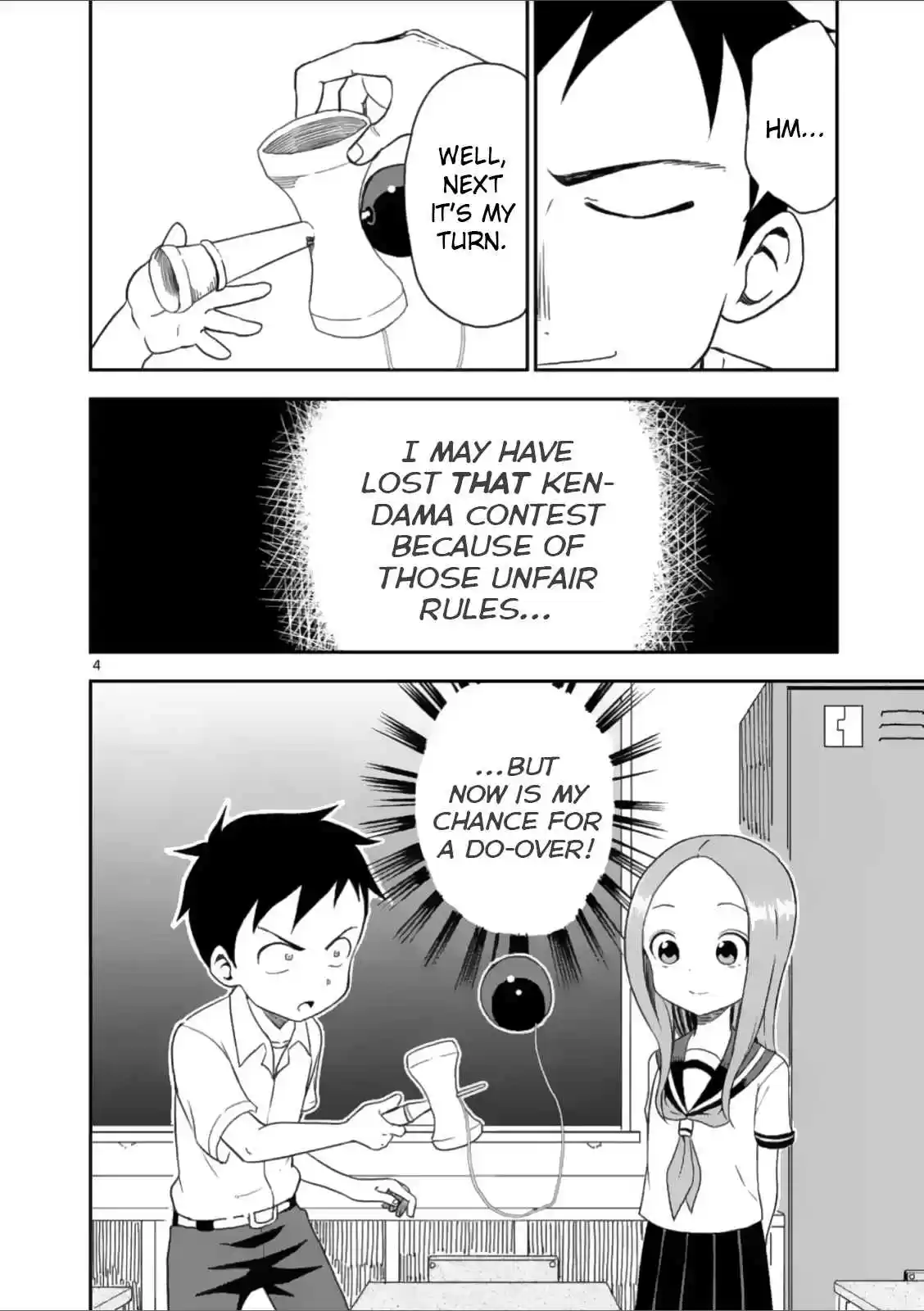 Karakai Jouzu no (Moto) Takagi san Ch. 45