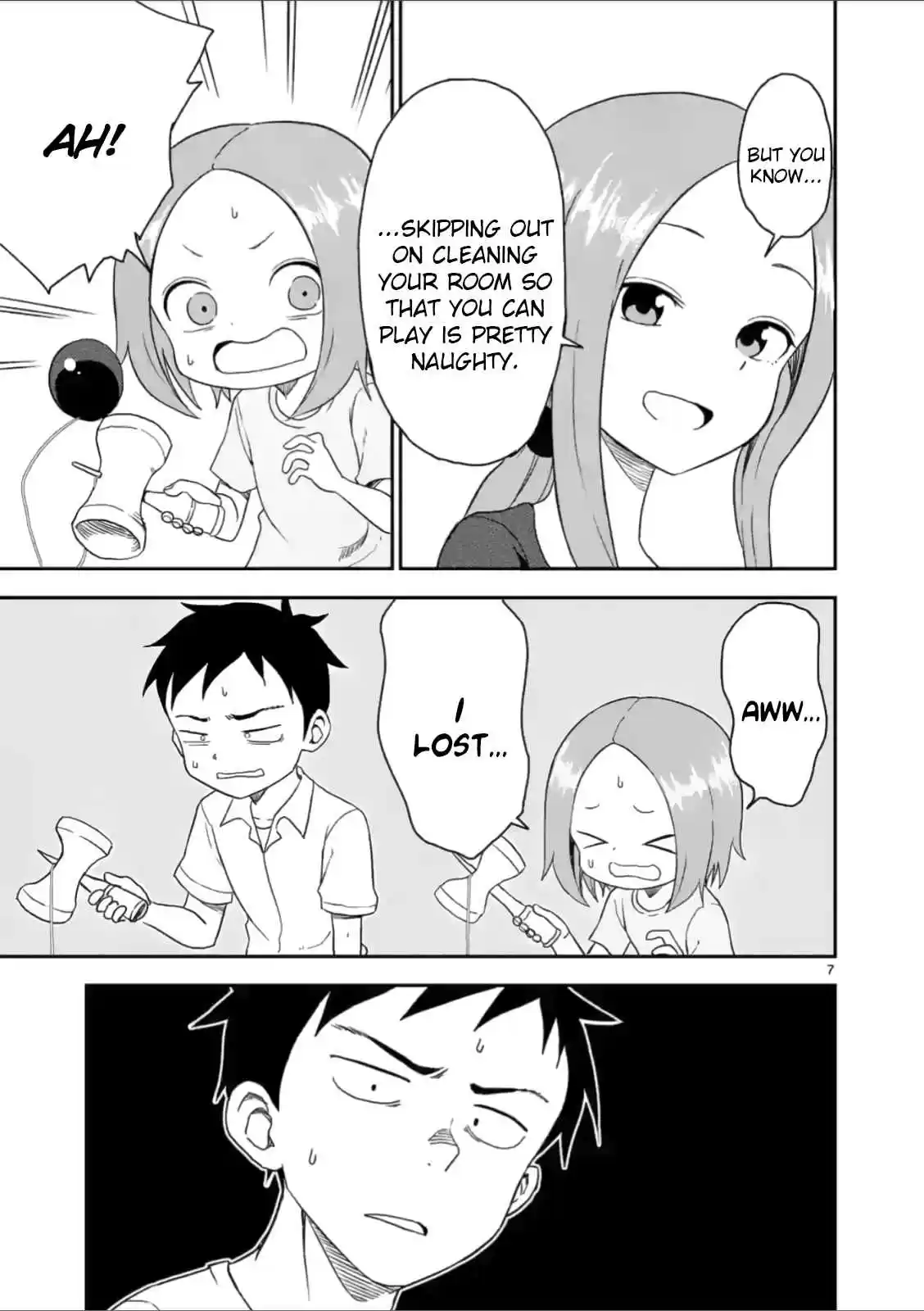 Karakai Jouzu no (Moto) Takagi san Ch. 45