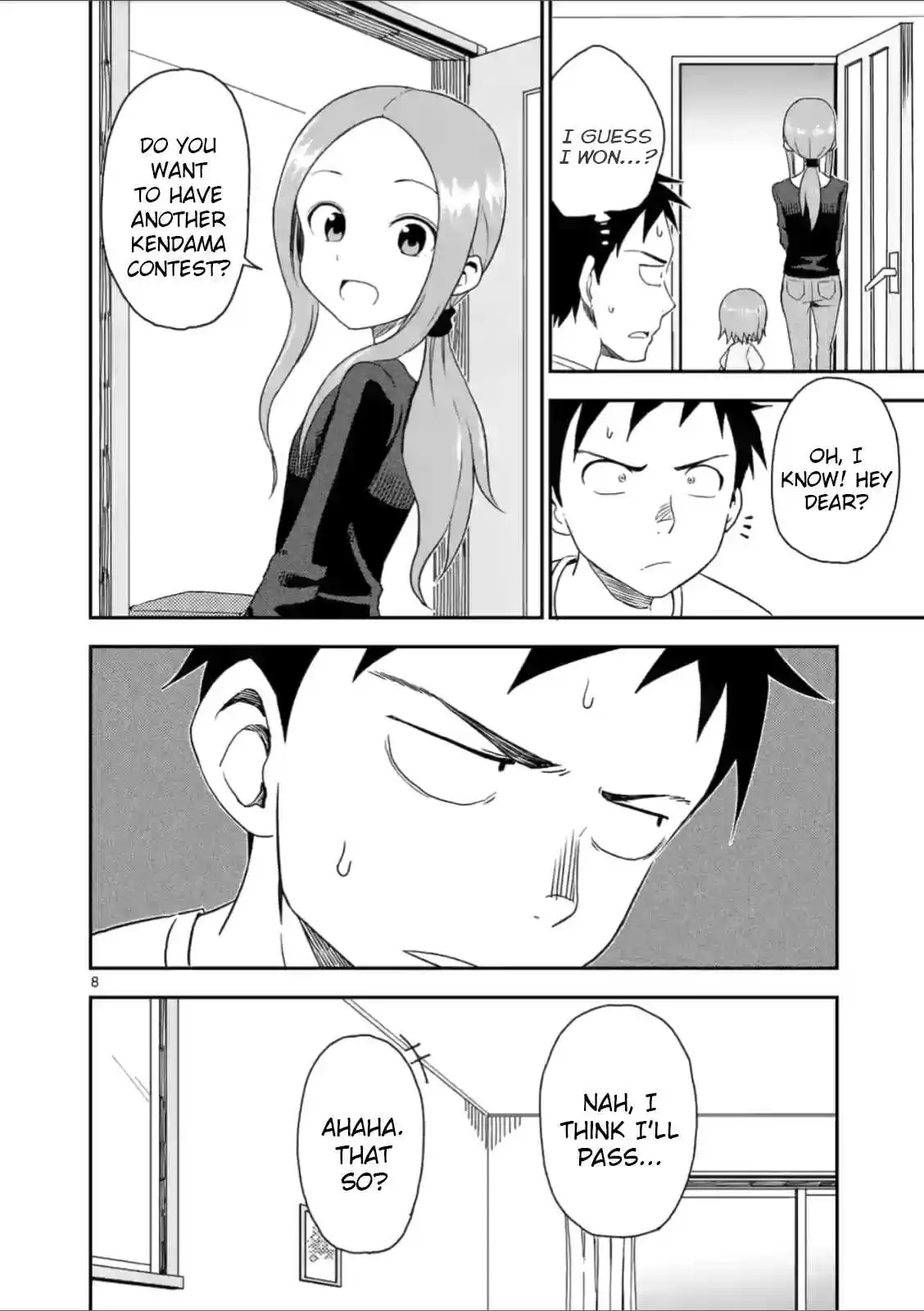 Karakai Jouzu no (Moto) Takagi san Ch. 45