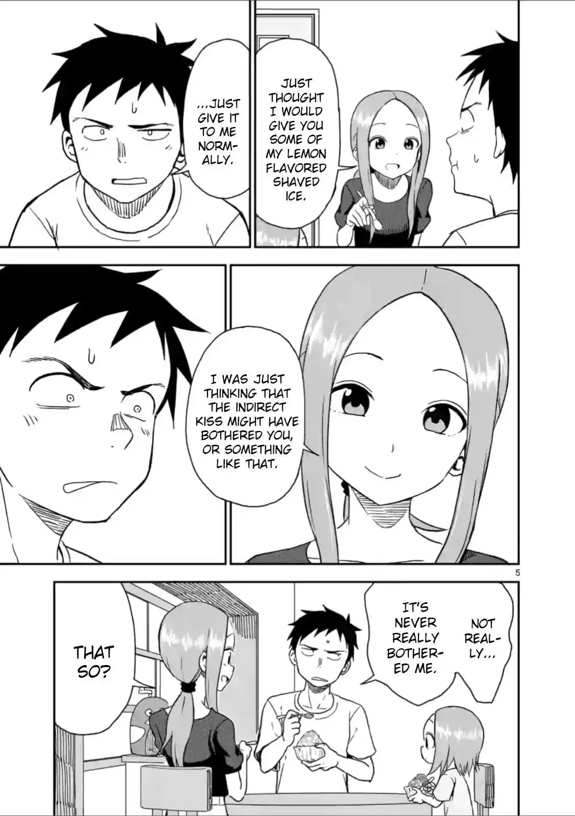 Karakai Jouzu no (Moto) Takagi san Ch. 47