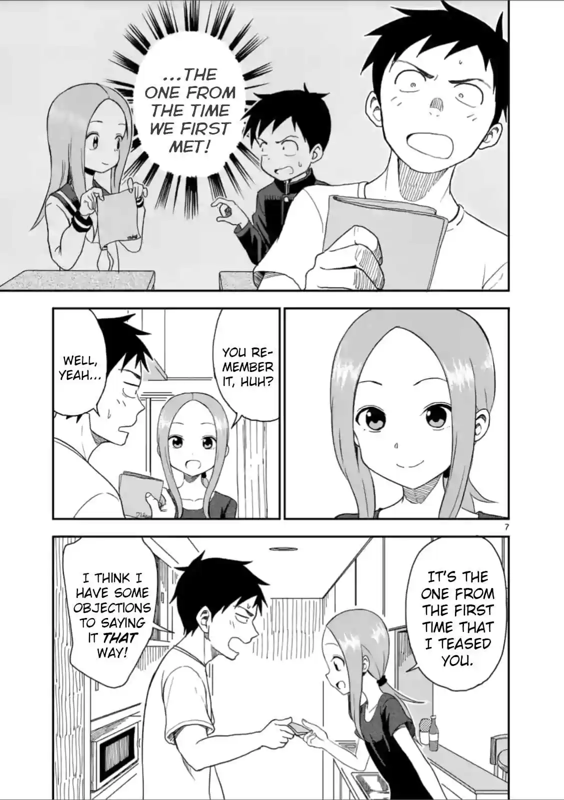 Karakai Jouzu no (Moto) Takagi san Ch. 53