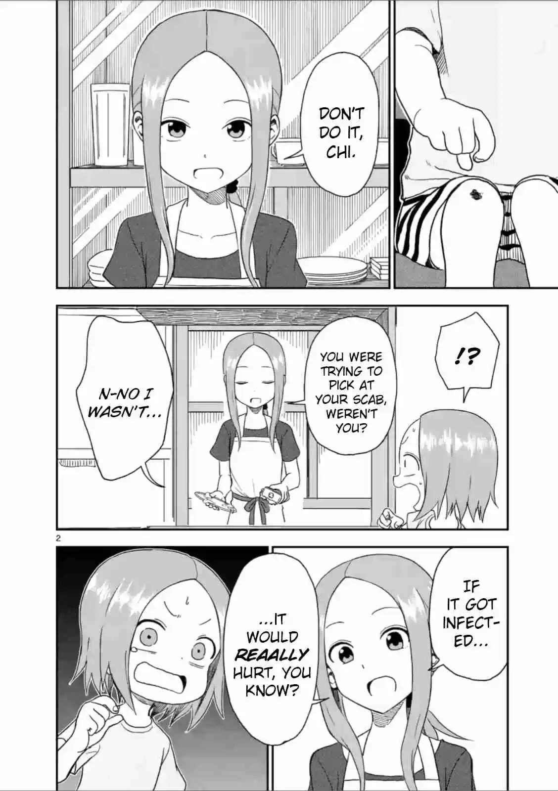 Karakai Jouzu no (Moto) Takagi san Ch. 54