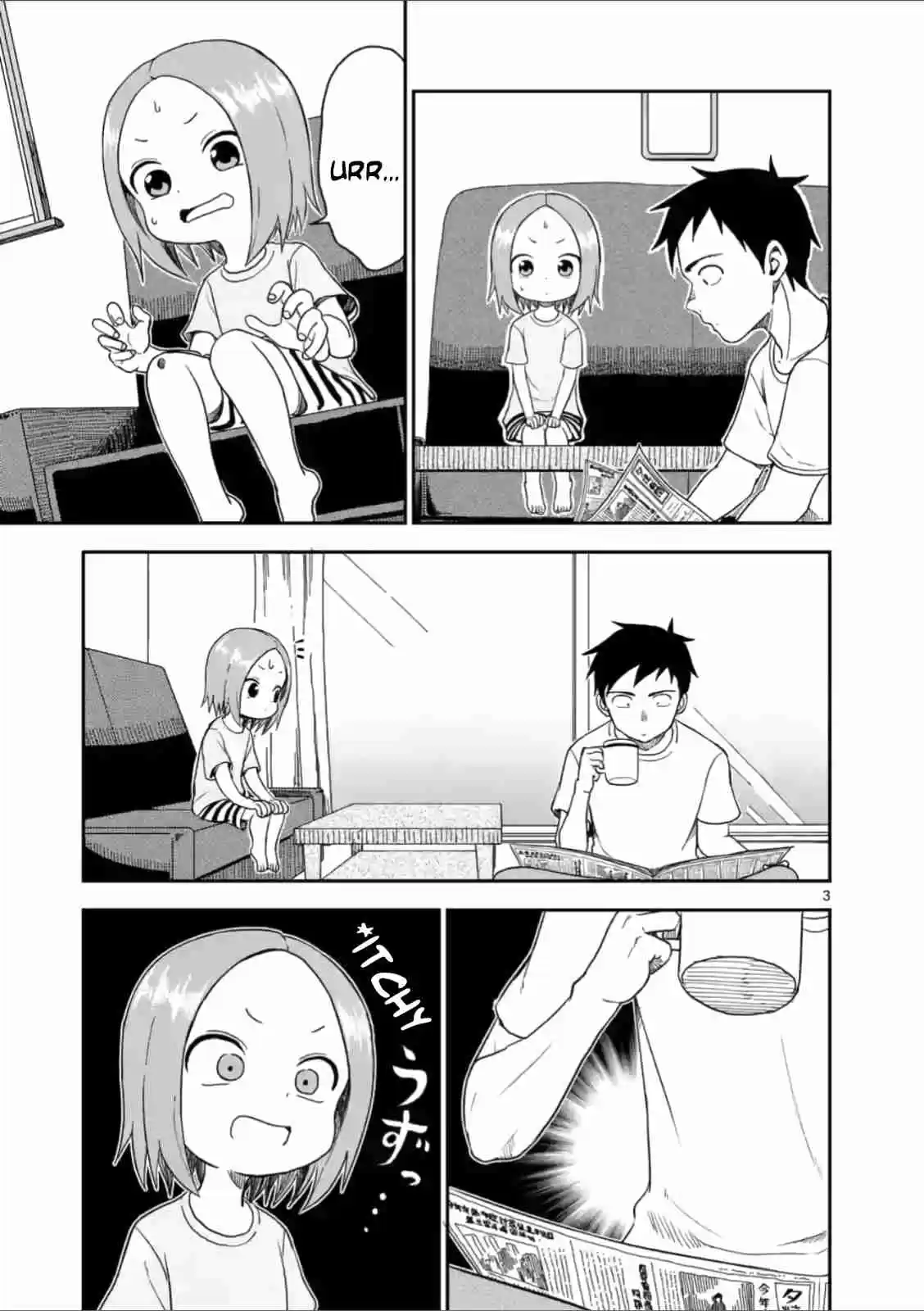 Karakai Jouzu no (Moto) Takagi san Ch. 54