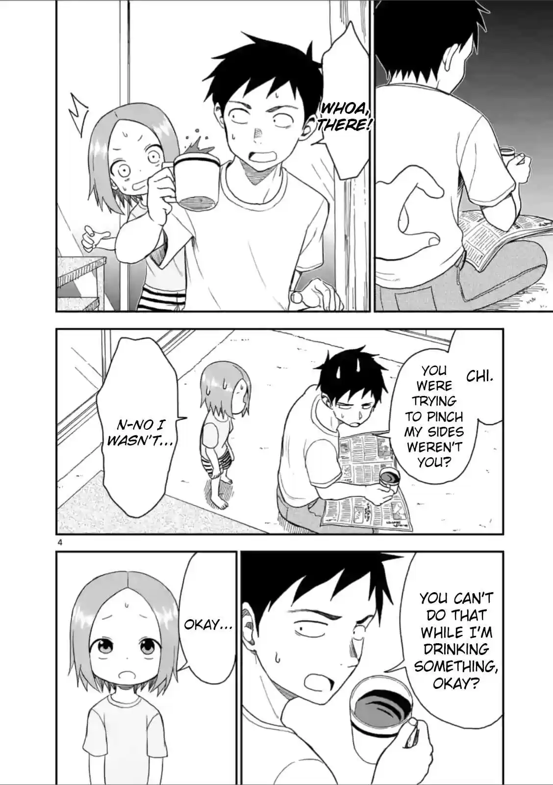 Karakai Jouzu no (Moto) Takagi san Ch. 54