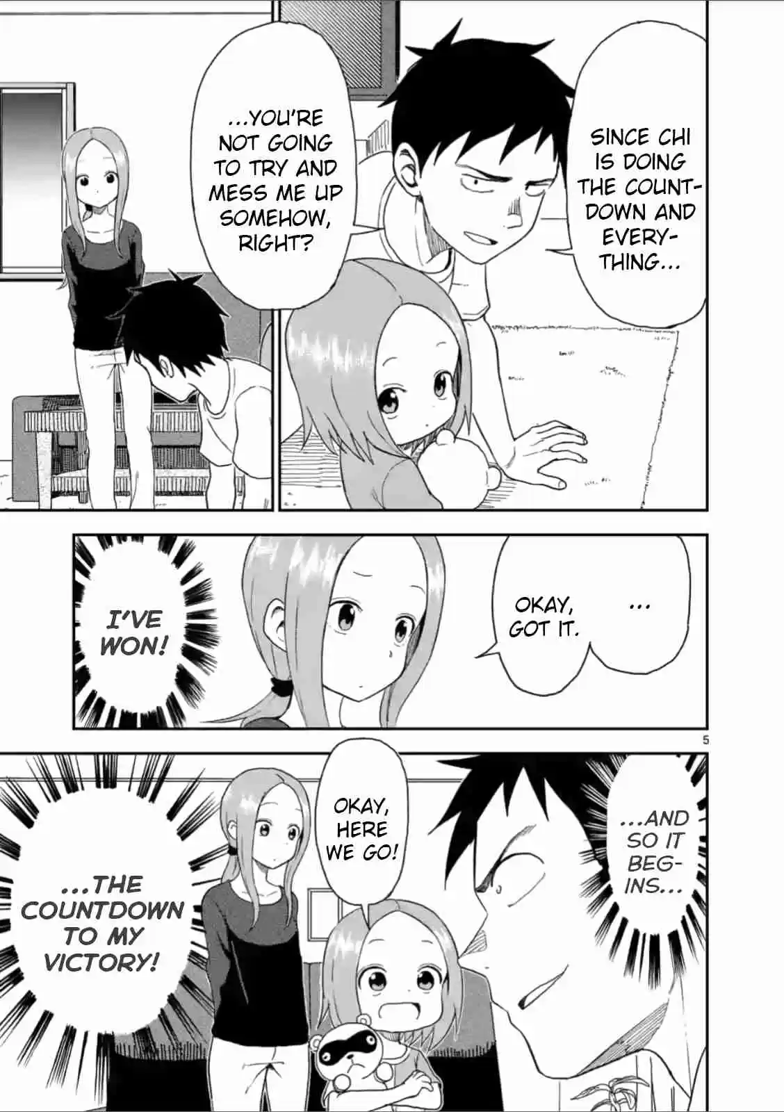Karakai Jouzu no (Moto) Takagi san Ch. 57