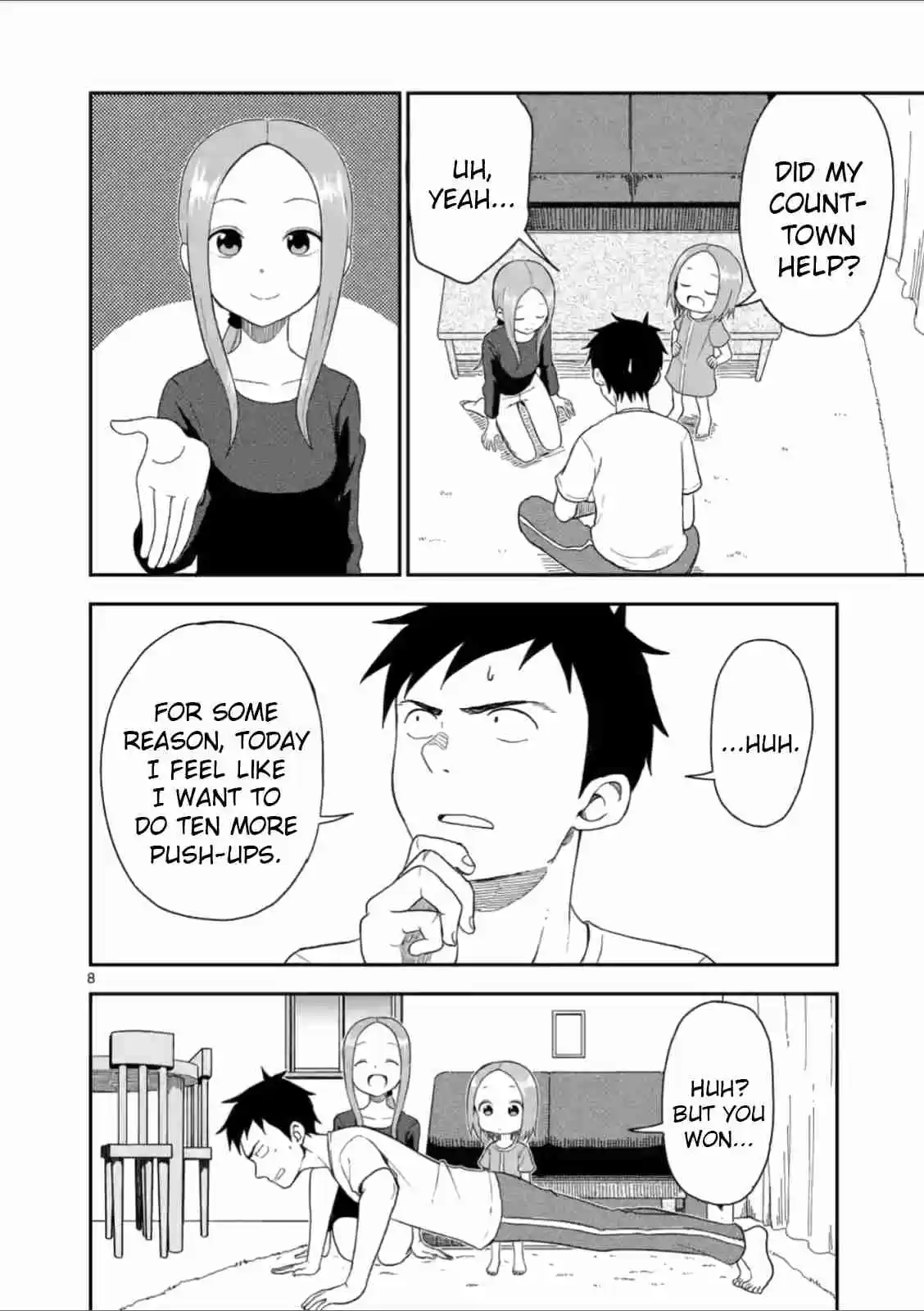 Karakai Jouzu no (Moto) Takagi san Ch. 57