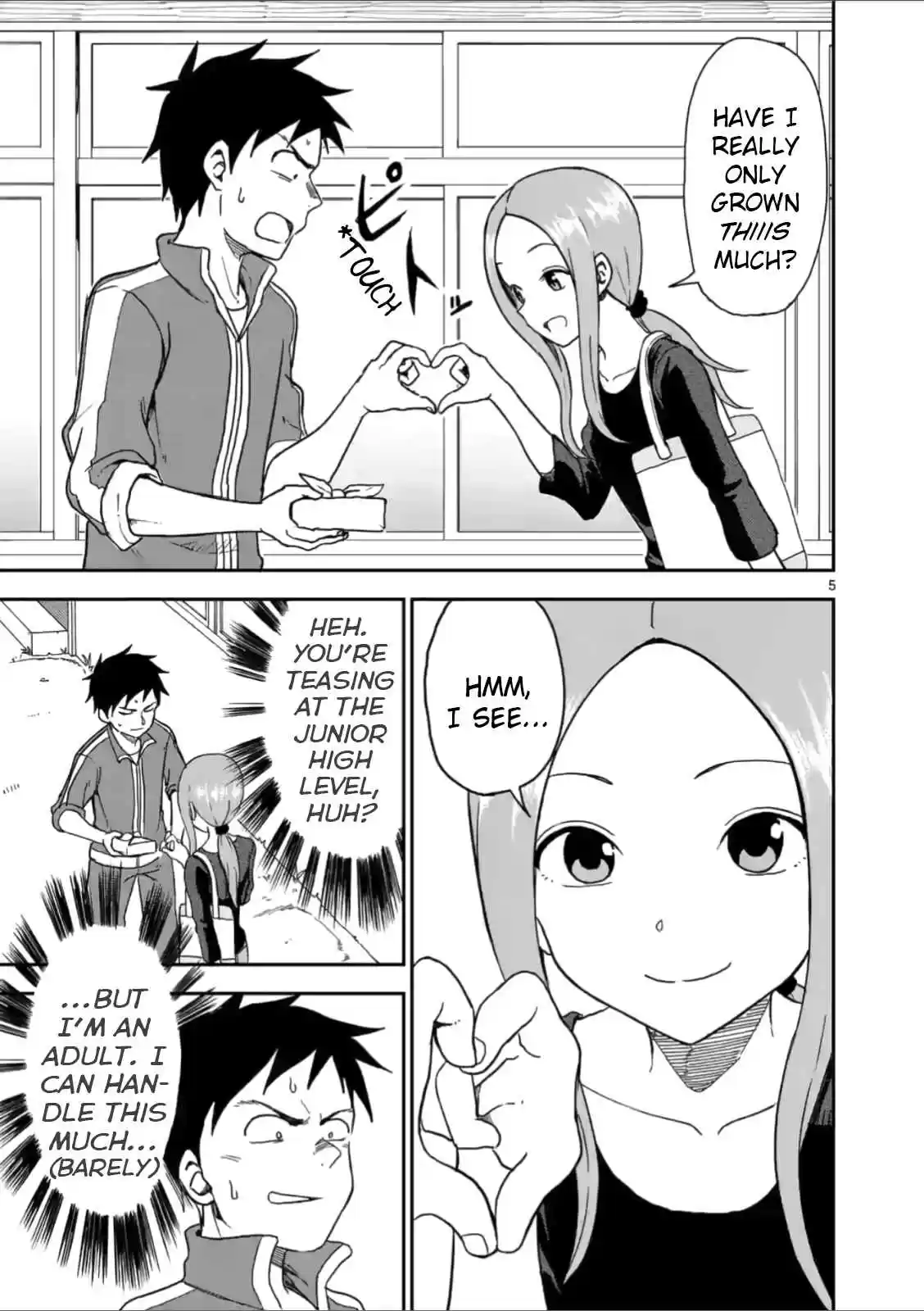 Karakai Jouzu no (Moto) Takagi san Ch. 60