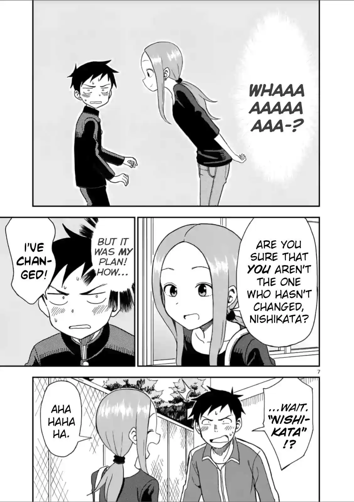 Karakai Jouzu no (Moto) Takagi san Ch. 60