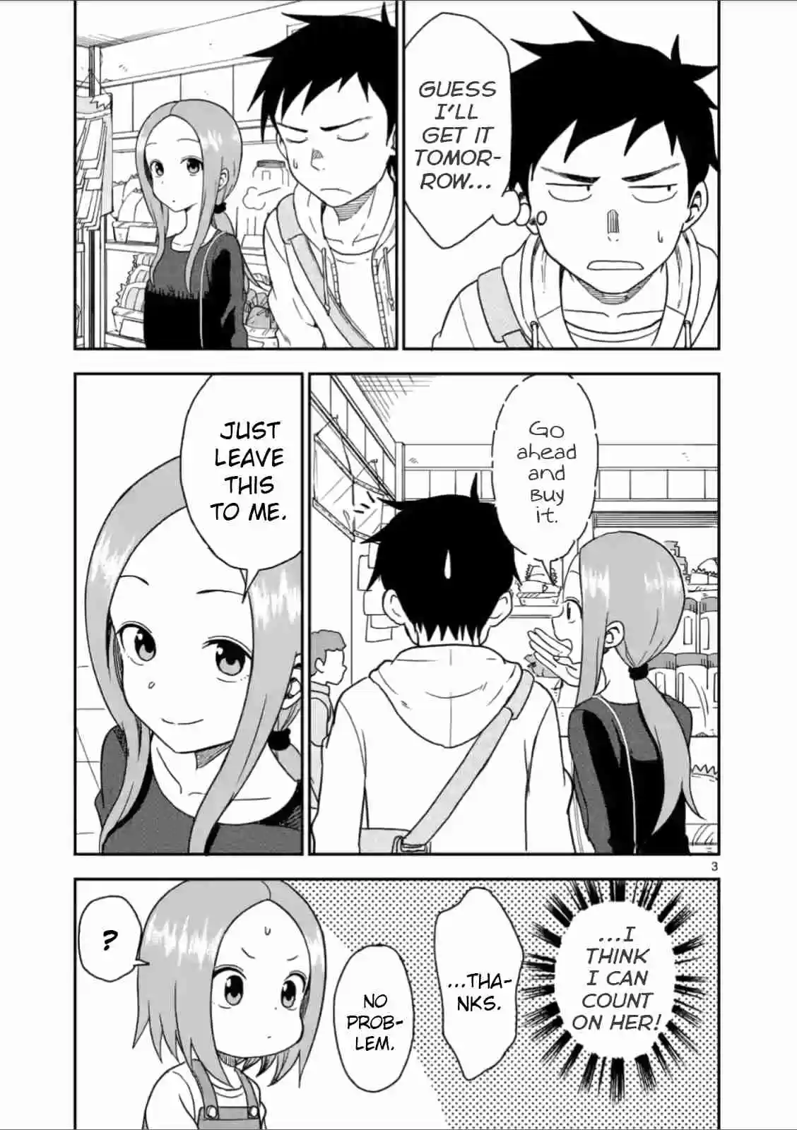 Karakai Jouzu no (Moto) Takagi san Ch. 61