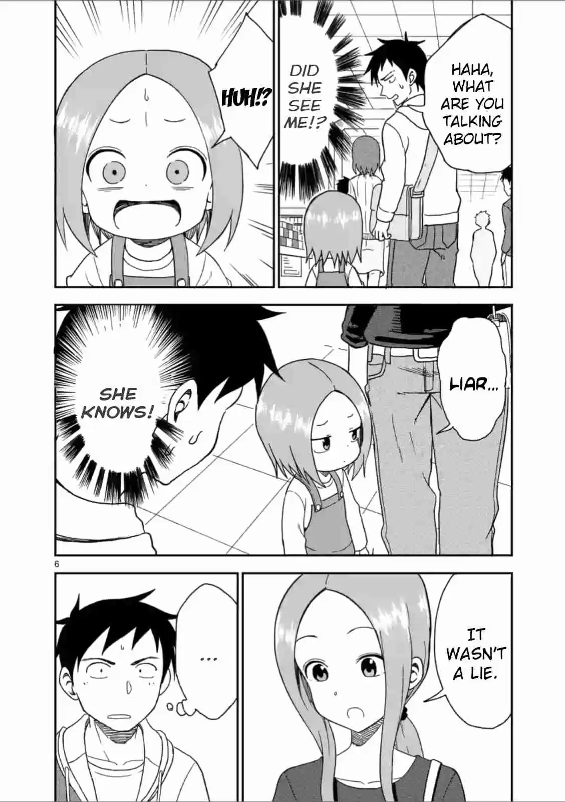 Karakai Jouzu no (Moto) Takagi san Ch. 61