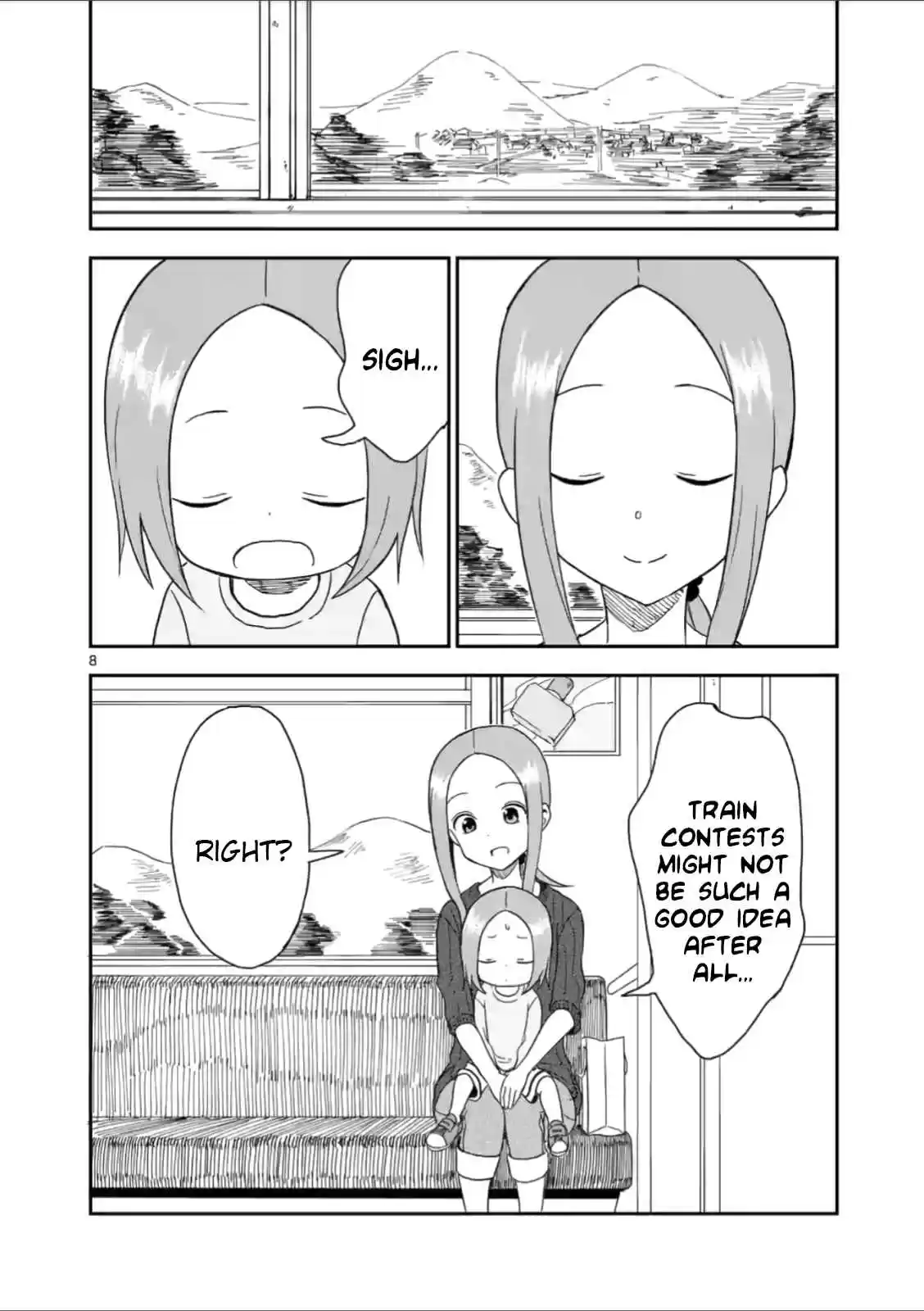 Karakai Jouzu no (Moto) Takagi san Ch. 62