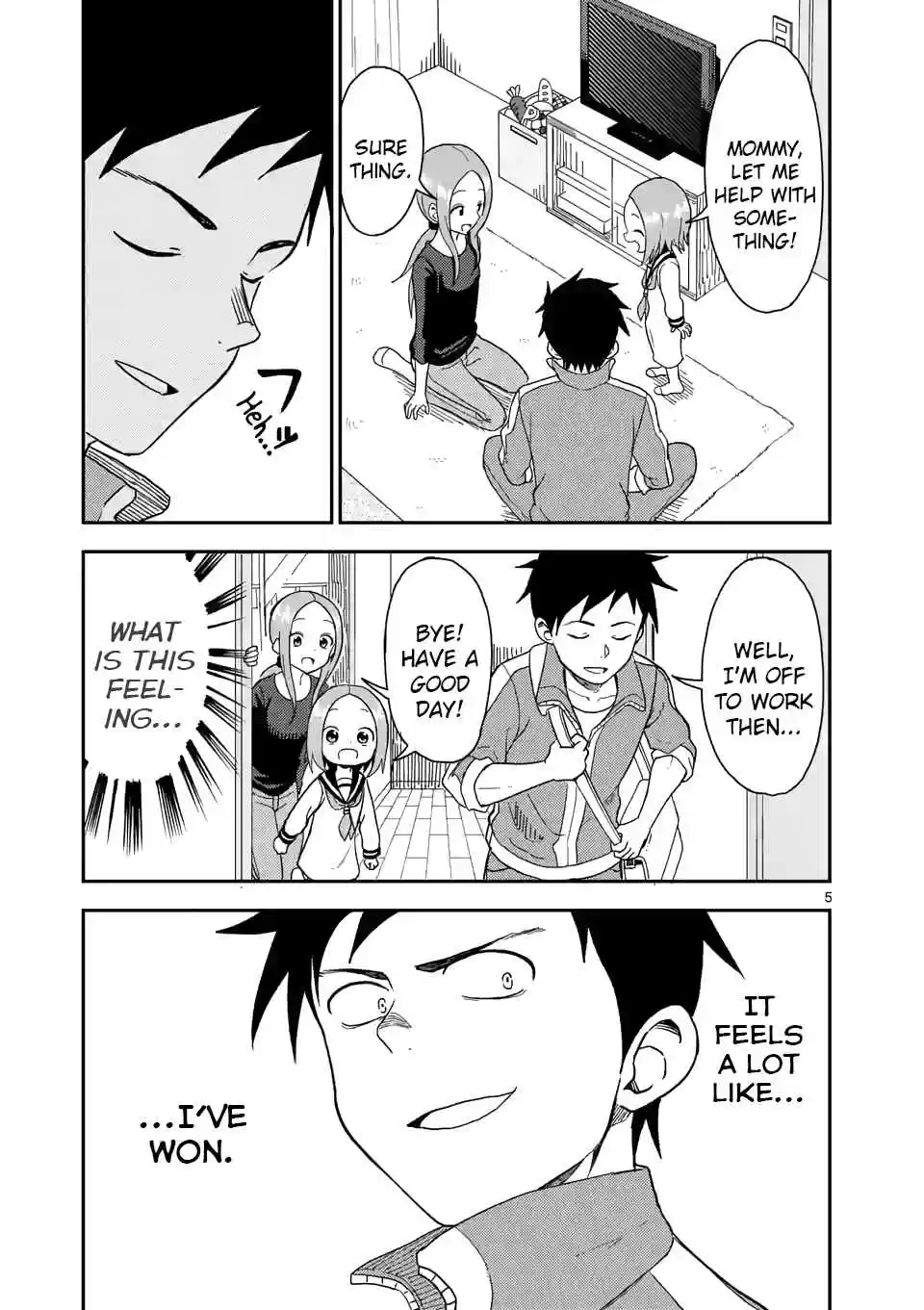 Karakai Jouzu no (Moto) Takagi san Ch. 64